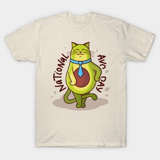 National avo day cat T-Shirt